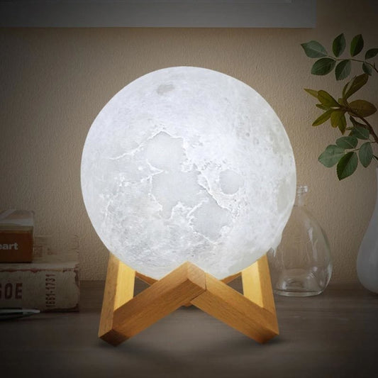 Lámpara Lunar 3D