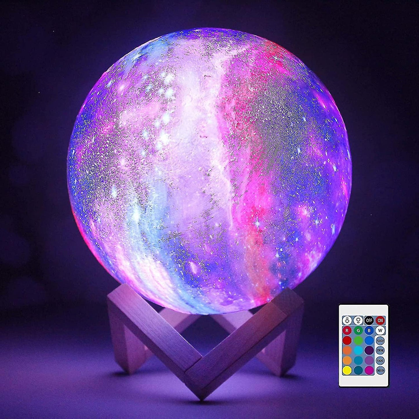 Lámpara Lunar 3D