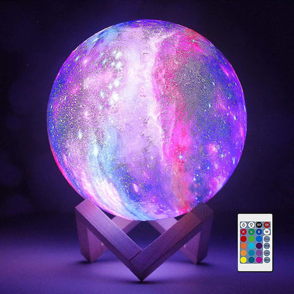 Lámpara Lunar 3D