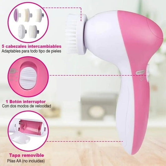 Limpiador facial 5 en 1