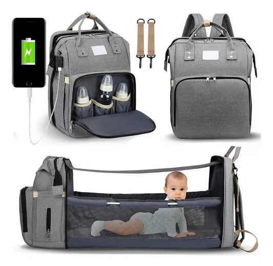 Mochila Pañalera 5 en 1