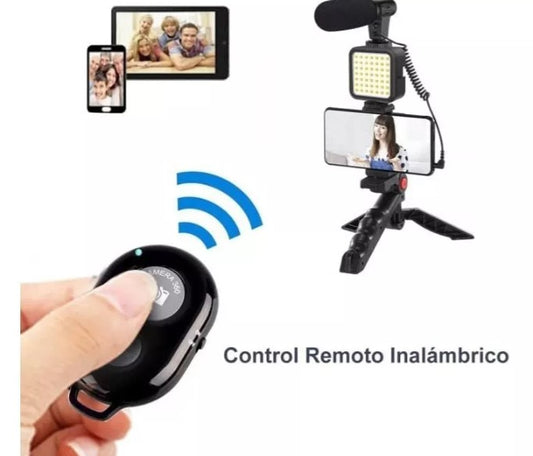 Trípode para Teléfono Móvil con Luz LED y Micrófono G5