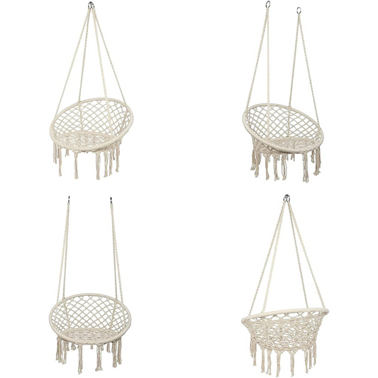 Silla Hamaca de Macramé