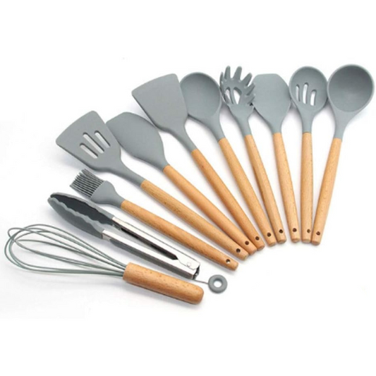 Juego De Silicona 12 Utensilios